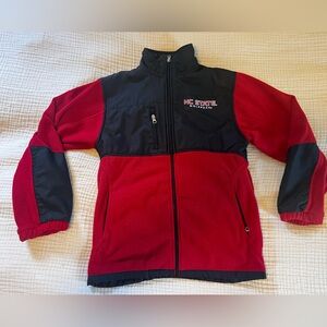 NC State Wolfpack fleece zip up jacket